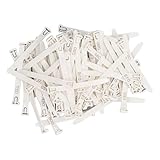 DEKKRYNFV Nummerierte Geflügelbeinbänder Zur Identifizierung Von Hühnerenten Und Für Die Betriebsführung. Haltbarkeit. Wiederverwendbare Ringe. Nummerierte Bänder Für Geflügel