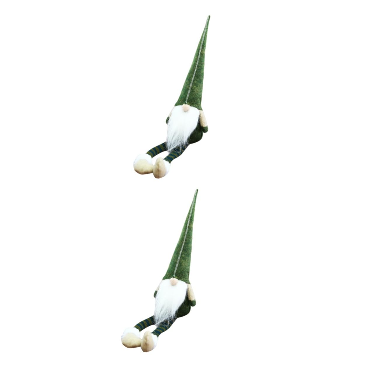 ifundom 2pcs G Winter Solstice Pluxy Shop Window Decoration Christmas Decor Kids Decor Xmas Home Tabletop Ornament Christmas Tree Topper Swedish Santa Tomte Decorate Doll Decorations Child