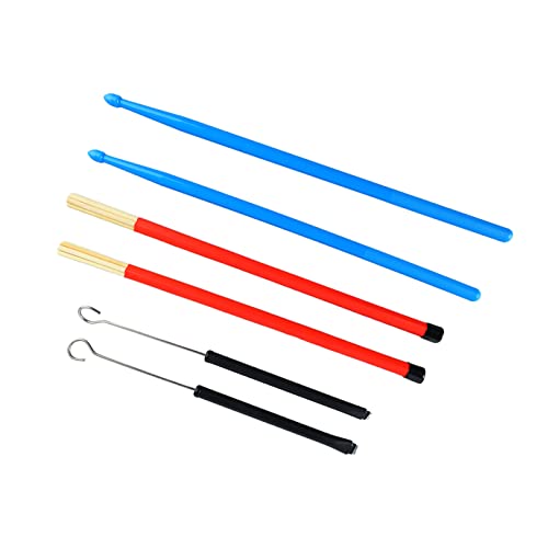 Set de Baquetas de Nylon con Agarre Cómodo para Práctica miniatura 3