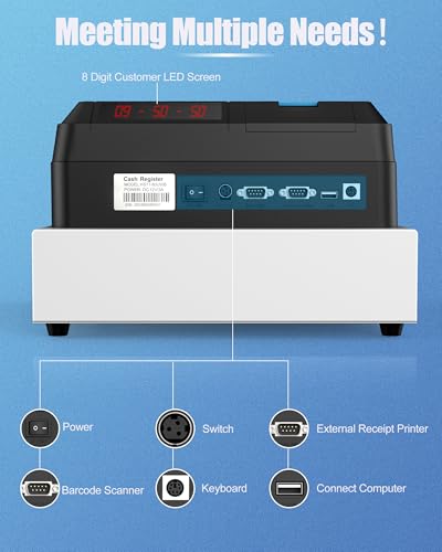 Perfiware HS71-80UB 𝐔𝐩𝐠𝐫𝐚𝐝𝐞𝐝 Cash Register thumb #5
