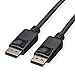 Produktbild ROLINE DisplayPort Kabel | DP M/M v.1.2 | LSOH klassifiziert | Schwarz 10 m
