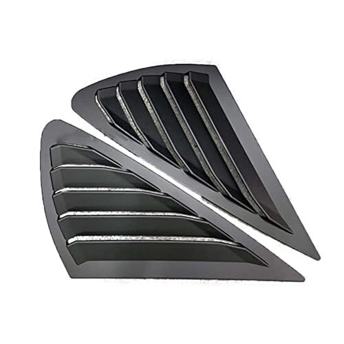 Tendine Parasole Auto 2 pezzi di tendine per lunotto posteriore e feritoie laterali Per Ford Per Focus MK2 2005-2013 Hatchback 4D, nero opaco Tenda parasole