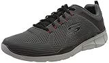 online shoes canada flexible Sohle Skechers Equalizer 3.0-52985, Men\'s Low Top Trainers, Grey (Charcoal Black Ccbk), 7 UK (41 EU)