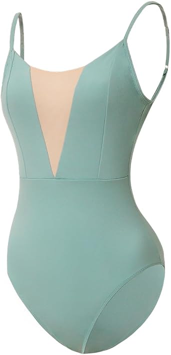 ROYAL SMEELA Womens Camisole Dance Leotards with Adjustable Straps Ballet Leotards for Women Backless Ballet Dance Leotard
