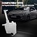 Clidr Windshield Washer Reservoir for Toyota Corolla 2014 2015 2016 2017 2018 2019 Fluid Reservoire Bottle Tank Cap & Pump Replaces 8531502520