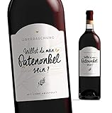 Flaschenetikett Patenonkel | Willst du mein Patenonkel sein ? | 10x7cm | Geburt - Taufpaten fragen - Patenonkel fragen - Schwangerschaft verkünden - Weinetikett