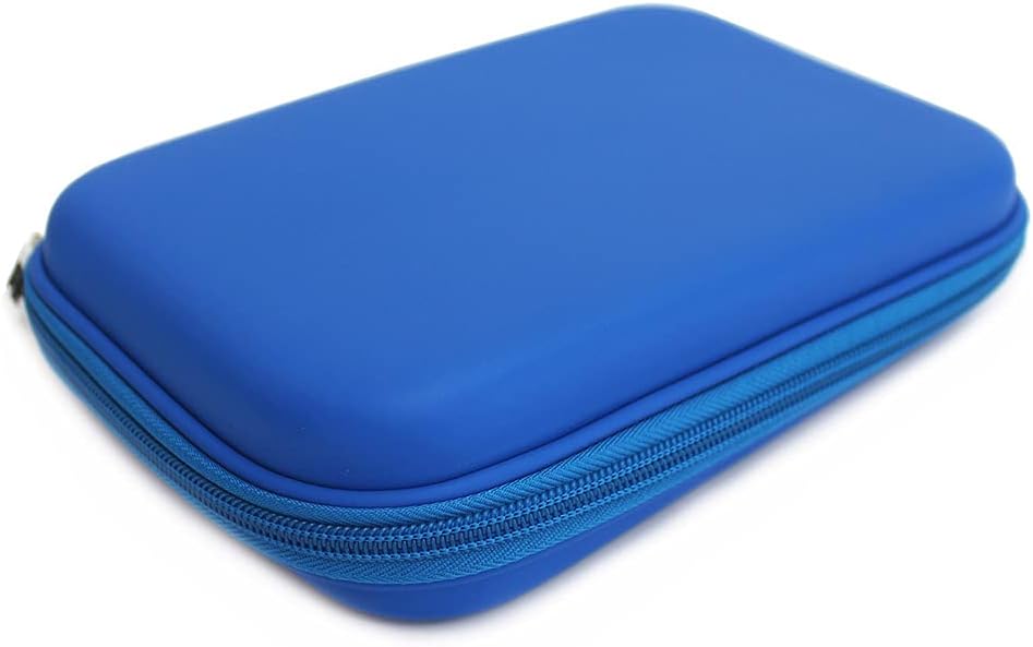 Blue Hard Shell Pencil Case
