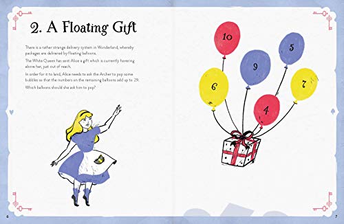 Alice's Puzzle Adventures in Wonderland: A Curious Collection of Puzzles to Solve
