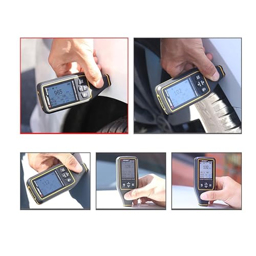 Medidor Digital de Espesor de Recubrimiento, Pantalla Grande de 2.0 pulgadas, con Función de Guardado de Datos y Pantalla Giratoria de 180 Grados miniatura 5