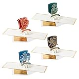 Hallmark Signature Paper Wonder Harry Potter Pop Up Card Assortment (4 Cards with Envelopes) Hogwarts House Crests