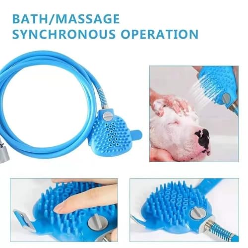 Ducha Pet para Banho em Cães e Gatos, Mangueira para Animais de Estimação