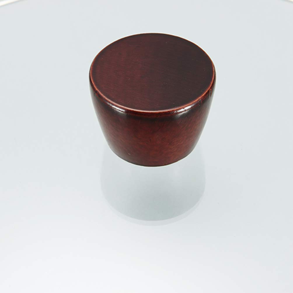 HEMOTON 3pcs Wooden Pot Lid Knobs Creative Pot Lid Handles Replacement Heads for Kitchen and Pans Can Replace - Image 4