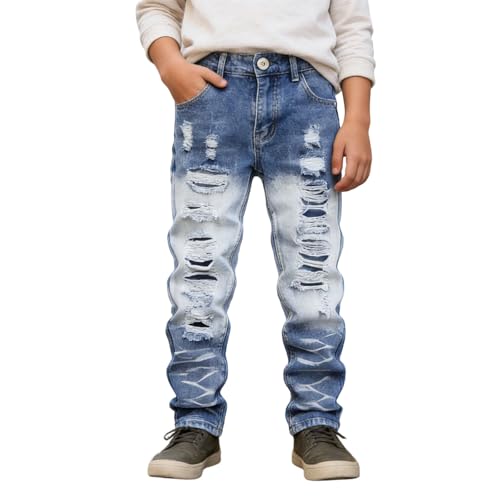Pantalon garçon style chino blanc idéal pour l'école et le skate
