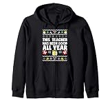 This Teacher Has Been Good All Year Christmas Good List Sudadera con Capucha