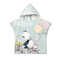Poncho Asciugamano Per Bambini Asciugamani Con Cappuccio Per Bambini Accappatoio Per Neonati Accappatoio Bimba 1 Anno
