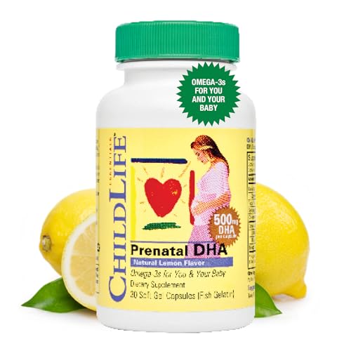 DHA 500mg Childlife Essentials complément quotidien pour femme enceinte