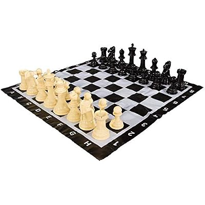 MegaChess Plastic 8 Inch Giant Chess Set