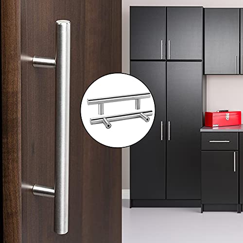 Homdiy 5 Pack 3 Inch Brushed Nickel Cabinet Pulls Modern Cabinet Handles - Brushed Nickel Drawer Pulls Stainless Steel Cabinet Hardware,5 Inch Overall Cabinet Door Handles For Cabinets,Cupboard #TOP6