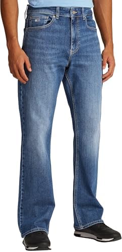Tommy Jeans Herren Jeans Hose Ryan Bootcut Leg, Blau (Denim Medium), 30W/28L