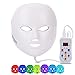 Produktbild 7 Farben Lichttherapie Facial Maske, NEWKEY Photon Therapie LED Gesichtsmaske für Anti-Aging Akne Entfernung, Blau/Rot Licht Anti Falten Hautpflege Hautverjüngung Maschine