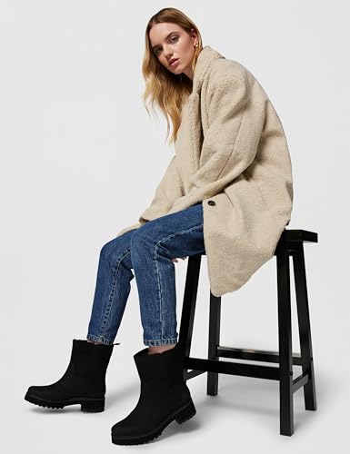 Timberland Women's Carnaby Cool Basic Warm Pull On Wr Chelsea Boot, jet black, 36 EU Weit