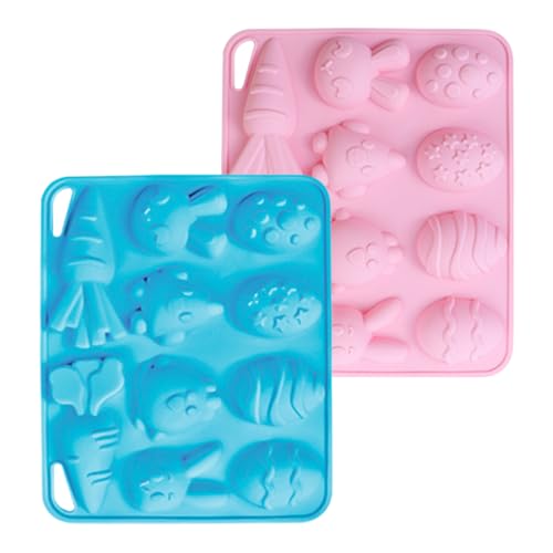 Moldes de chocolate, antiadherente, molde de silicona para chocolate, para tartas, postres, pudines, mousse, cupcakes, cocina, Navidad, fiestas