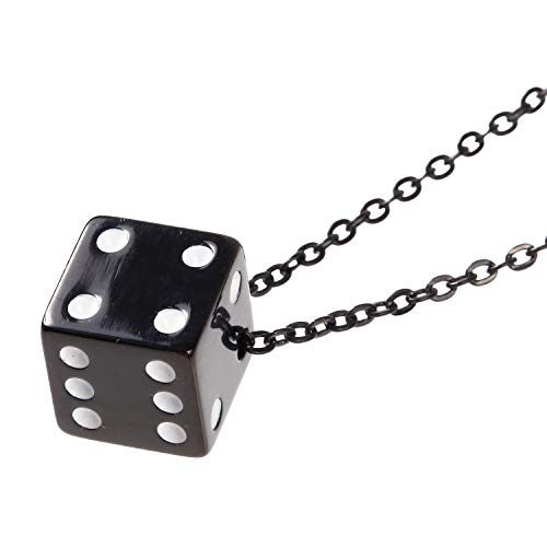 [sakuto] �l�b�N���X �����Y �V���v�� �S�[���h �T�C�R�� �X�e�����X �u���b�N �V���o�[ �_�C�X 60cm �� �� ���j�Z�b�N�X �A�N�Z�T���[ (�u���b�N)