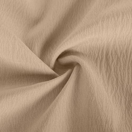 Linen Pants Women Wide Leg Hight Waisted Palazzo Pants Flowy Summer Elastic Waist Beach Trousers Pants4