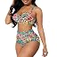 Beige and Black - Palm Tree Hibiscus Leopard
