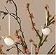 Én Gry & Sif kleine Vögelchen Anhänger aus Filz, Frühling, Ostern, Weihnachts-Deko - 3 Stück … (Natur)