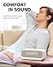 Soundcore Wakey Bluetooth Speakers Powered by Anker with Alarm Clock, Stereo Sound, FM Radio, White Noise, Qi Wireless Charger with 7.5W Charging for iPhone and 10W for Samsung (AK-A3300121)