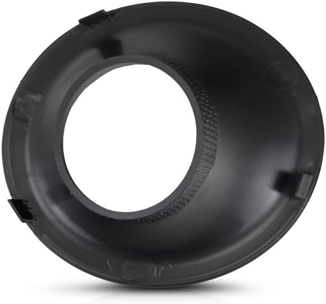 KarParts360 For Dodge Challenger Fog Light Cover 2015 16 17 18 19 2020 Driver Side | Textured | DOT/SAE Compliance | CH1038177 | 68259663AA
