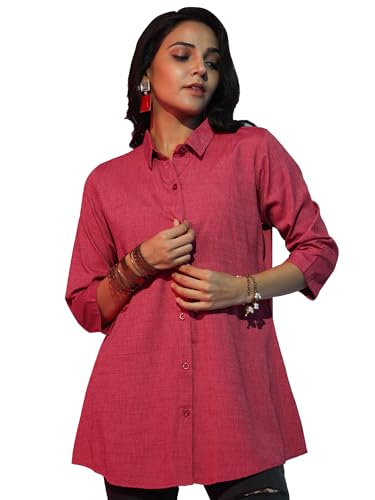 Image of Libas Womens Solid Viscose Straight Kurti for Women Suit