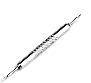 Generic Watch Band Link Removal Tool with 4Pcs Spring Bar Pins, Stainless Steel Watch Strap Remover Kit, Professional Watch Repair Tool for Watch Band Replacement & Jewelry Making