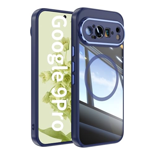 Image of Magnetic Case with Clear Back for Google Pixel 9 Pro, Fit for MagSafe