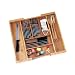 Lipper International Bamboo Expandable 23-Inch Drawer Organizer