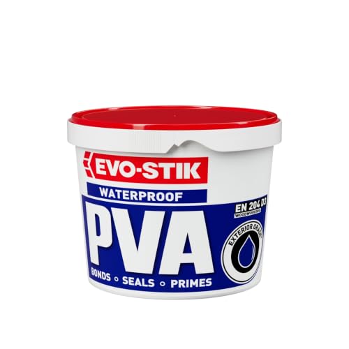 Image of EVO-STIK Waterproof PVA 1L - High-Performance Adhesive - Primer & Sealer