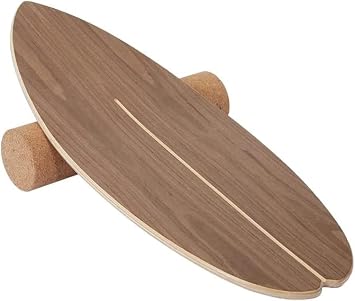 Balance Board with Cork Roller