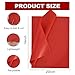 BEISHIDA 100 Sheets Red Tissue Paper Bulk, Wrapping Tissue Paper for Gift Bags, 14 x 20 Inch Gift Wrap for Valentine Birthday Wedding Graduation DIY Crafts Holiday Flowers