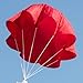 Relationshipware StratoChute 24" Red Rip-Stop Nylon Parachute for Water or Model Rocket