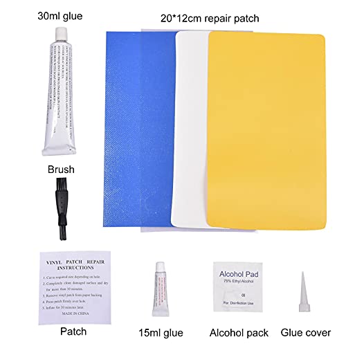 Zelfklevende PVC Reparatie Patches Opblaasbare Reparatie Patch Vinyl Boot Reparatie Kit Voor Opblaasbare Boot Vlot Kajak… - Image 7