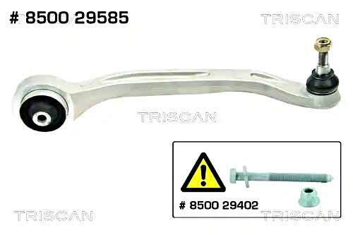 Triscan 8500 29585 bras de liaison de rechange pour suspension de roue