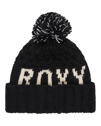 Bonnet Tonic Roxy noir taille unique à maille souple et confortable - 2