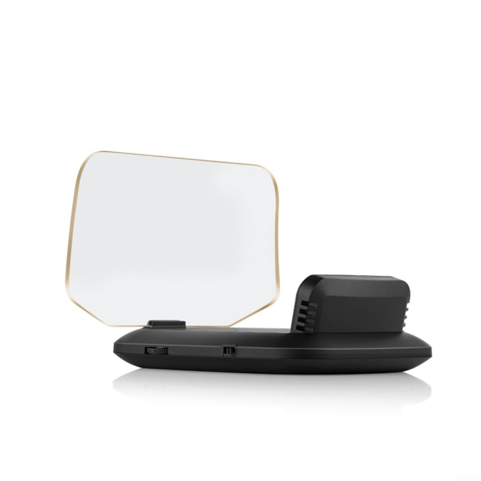 Pantalla frontal HUD para coche, proyector GPS OBD II que muestra velocidad RPM temperatura y consumo de combustible