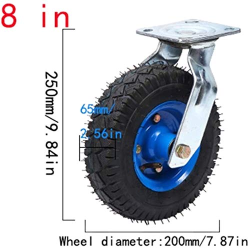 Roues de roulette d'industrie robustes pour charges lourdes - 3