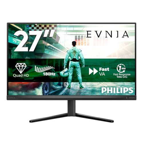 Gaming Monitor 27M2N3500AM 27 pollici, , 2560x1440, WQHD, 180Hz, Fast VA Panel, 0.5ms MPRT, , (HDMI2x 2.0 DP 1x 1.4) Adaptive Sync, HDR10, FreeSync Premium, Grigio Scuro - Sedia gaming - Immagine 1