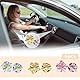 CATOR Auto Diffuser, 6 Stück Blume Auto Lufterfrischer Clip Air Outlet Lüfterfrischer Vent Clips Auto Innendekorationszubehör Auto Parfüm Diffusor Mit