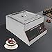 Commercial Chocolate Melting Pot 32-203°F Electric Chocolate Tempering Machine Single Tank Stainless Steel Food Warmer Chocolate Melter/Heater for 26.5 Lbs of Tempered Chocolate