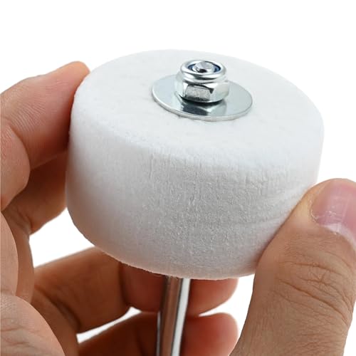 4 piezas baquetas de fieltro para bombo de 180mm miniatura 2