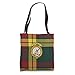 MacMillan Clan Scottish Crest and Tartan Tote Bag